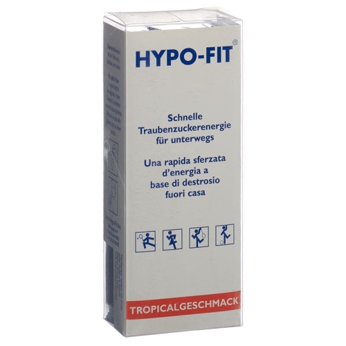 Hypo-fit Flüssigzucker Tropical Beutel 12 Stück buy online