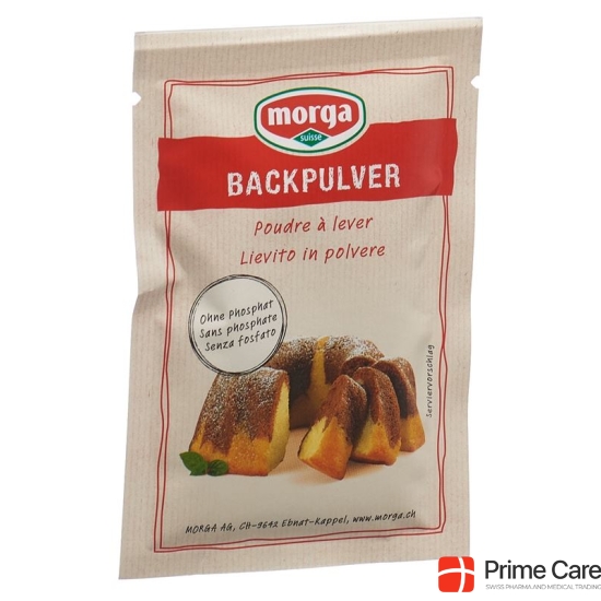 Morga Backpulver ohne Phosphat Beutel 22g buy online