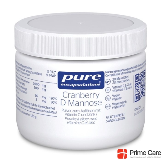 Pure Cranberry D-mannose Pulver Flasche 37g buy online