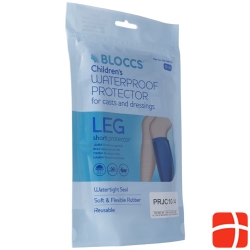 Bloccs bath and shower water protection for the leg 21-36 + / 50cm child