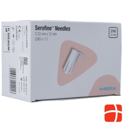 Serofine Ndeedles 0.33x12mm Steril 100 Stück