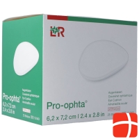 Pro-Ophta eye pillow 6.2x7.2cm sterile 25 pcs