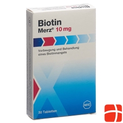 Biotin Merz Tabletten 10mg 30 Stück