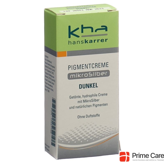 Hans Karrer Pigmentcreme Mikrosilber Dunkel 20ml buy online