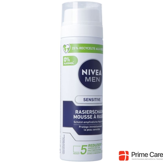 Nivea Men Sensitive Rasierschaum Neu 200ml buy online