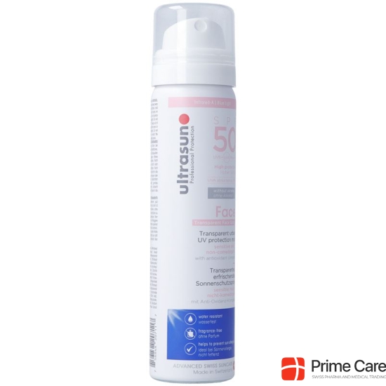 Ultrasun Face&scalp UV Protection Mist SPF 50 75ml buy online