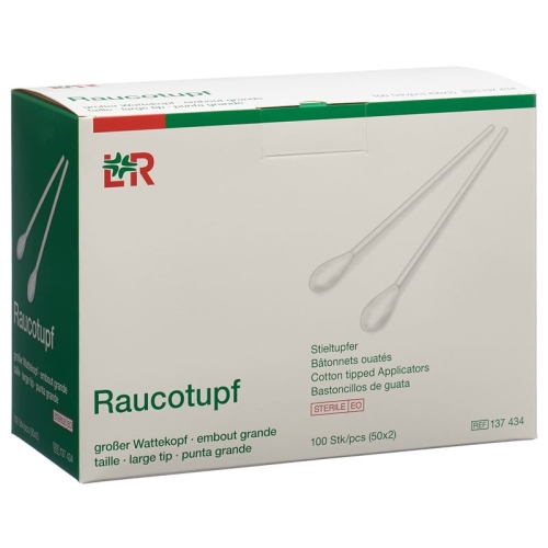 Raucotupf Wattestaebch 15cm Gr Kopf St 50x 2 Stück buy online