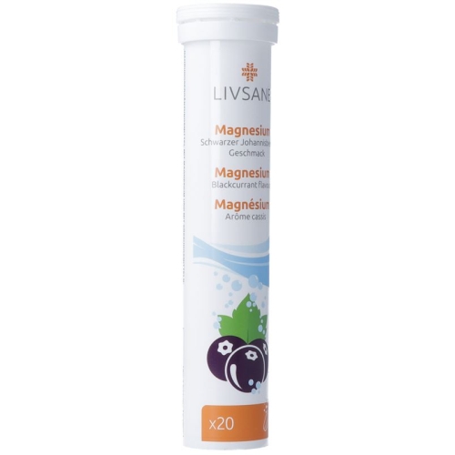 Livsane Magnesium Schwarzer Johannisbeeren 20 Stück buy online