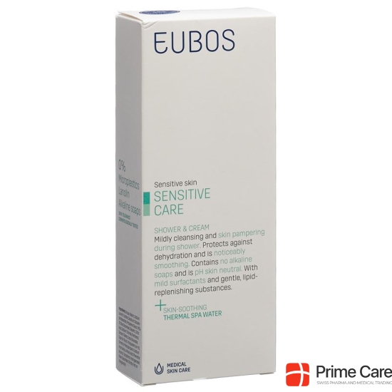 Eubos Sensitive shower + Cream 200ml buy online