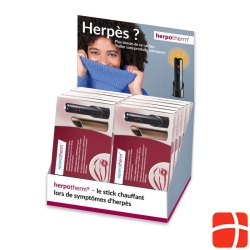 Herpotherm Display 10 Stück + 25 Flyer F