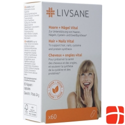 Livsane Haare + Nägel Vital Kapseln 60 Stück