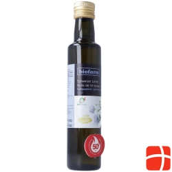 Biofarm Leinöl Ch Knospe Bio Suisse Flasche 5dl