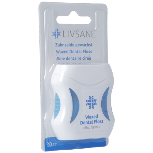 Livsane Dental Floss Waxed 30m buy online