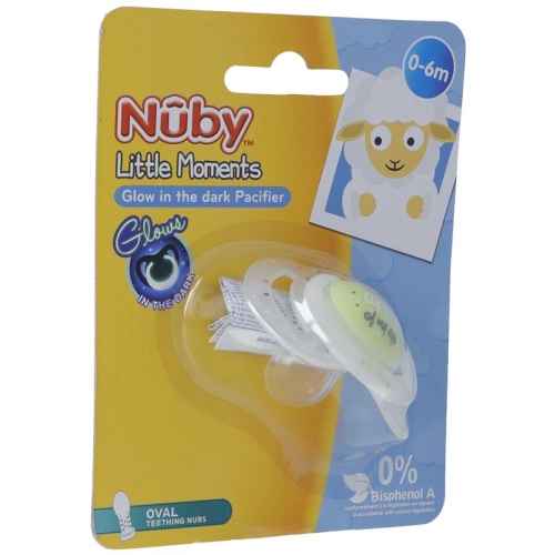 Nuby Leuchtnuggi Little Moments 0-6 M Oval buy online