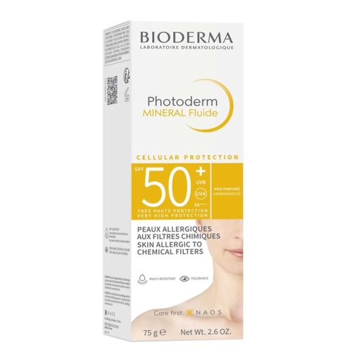 Bioderma Photoderm Mineral Fluide SPF 50+ 75g buy online