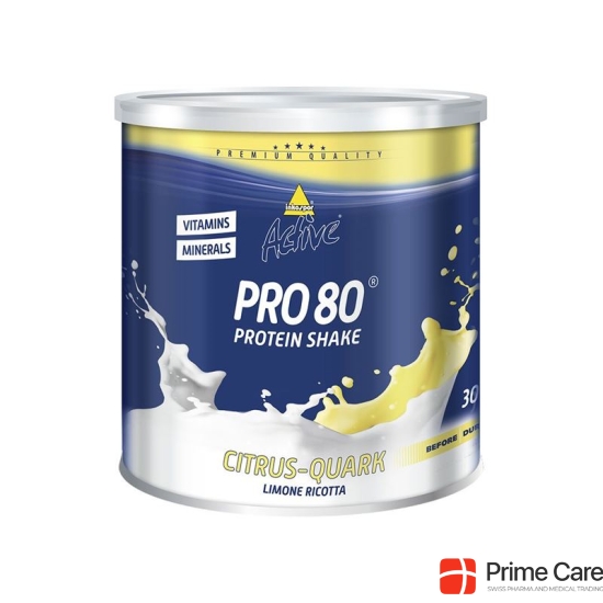 Active Pro 80 Citrus Quark Dose 750g buy online