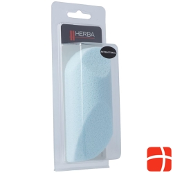 Herba pumice sponge with silver ions light blue