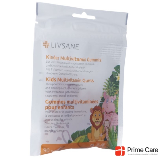 Livsane Kinder Multivitamin Gummis 90g buy online