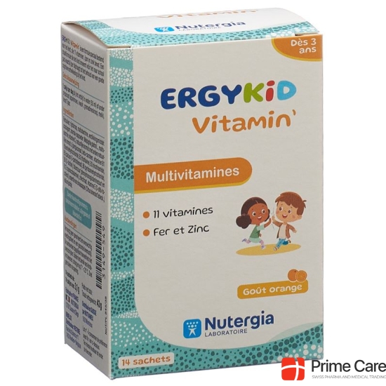 Nutergia Ergykid vitamin Battalion 14 pieces