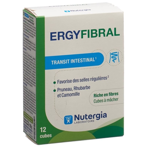 Nutergia Ergyfibral Würfel Dose 12 Stück buy online