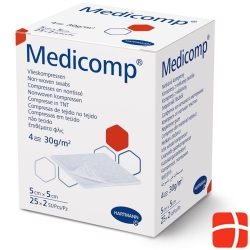 Medicomp 4 Fach S30 5x5cm Steril 25x 2 Stück