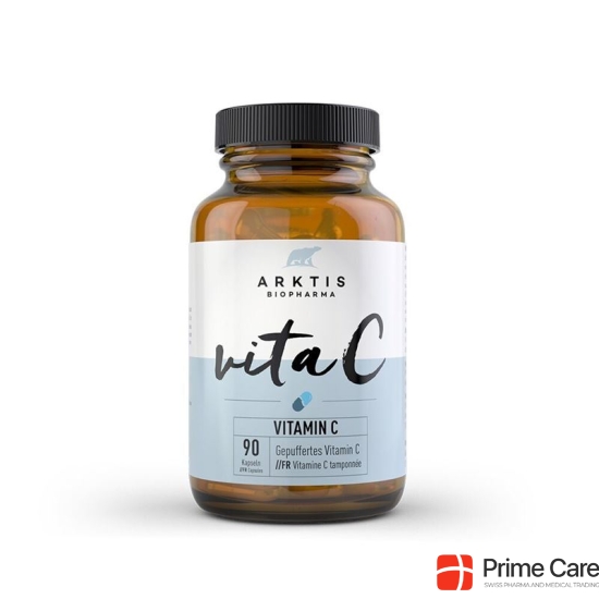 Arktis Vita C Vitamin C Kapseln 500mg Dose 90 Stück buy online