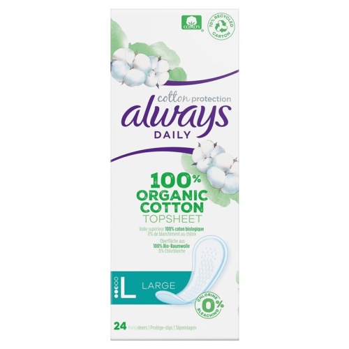 Always Panty liner Cotton Protection large 32 pieces buy online