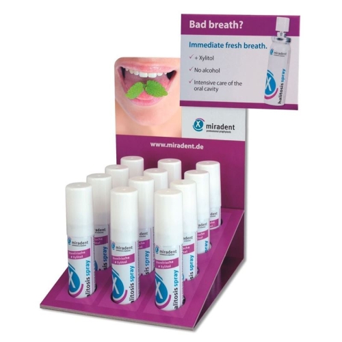 Miradent Halitosis Display 12 Stück F buy online