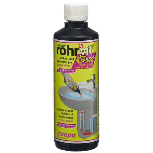 Rohrvit Abflussreiniger Gel 415ml buy online