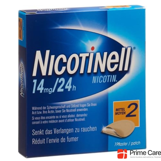 Nicotinell Mittel 7 Pflaster buy online