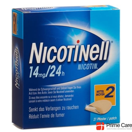 Nicotinell Mittel 21 Pflaster buy online