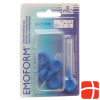 Emoform Interdentalbürsten 2.5mm Dunkelblau 5 Stück