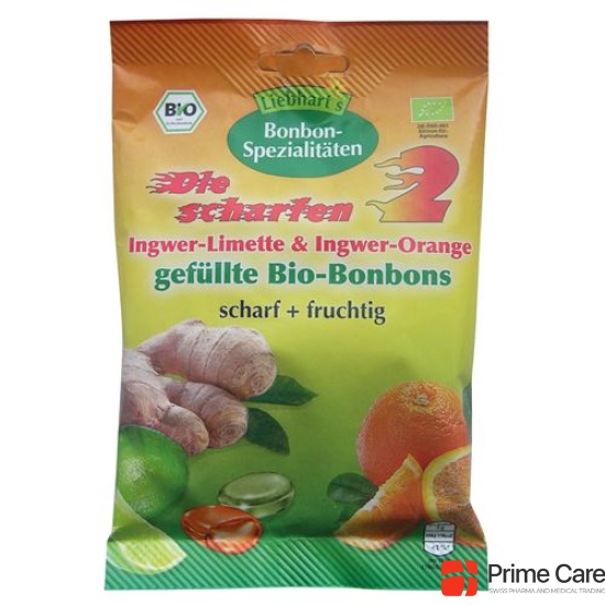 Liebhart Bonbons Die Scharfen Zwei Bio Beutel 100g buy online