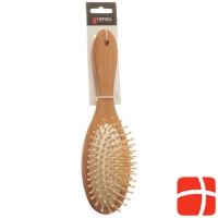 Herba hairbrush with wooden pins oval Buchholz FSC certified
