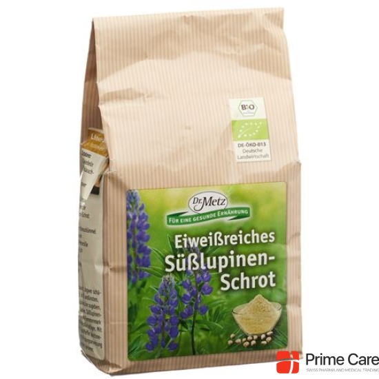 Dr. Metz Eiweissreich Suesslupinen-Schrot 500g buy online