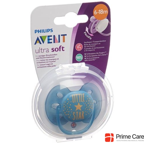 Avent Philips Schnuller Ultrasoft 6-18m Boy buy online