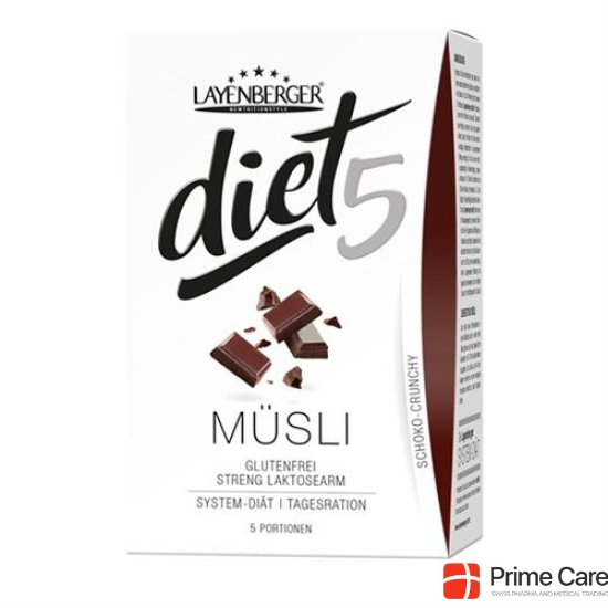 Layenberger Diet5 Muesli Schoko 5x 45g buy online