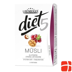 Layenberger Diet5 Muesli Traube-Nuss 5x 45g