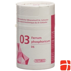 Phytomed Schüssler Nr. 3 Ferr Phos Tabletten D 6 100g