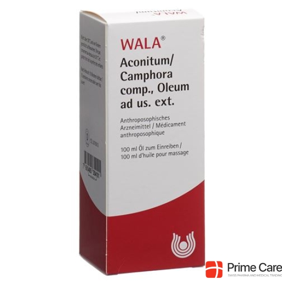 Wala Aconitum/camphora Comp Öl 100ml buy online