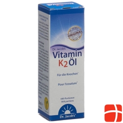 Dr. Jacob's Vitamin K2 Öl Flasche 20ml