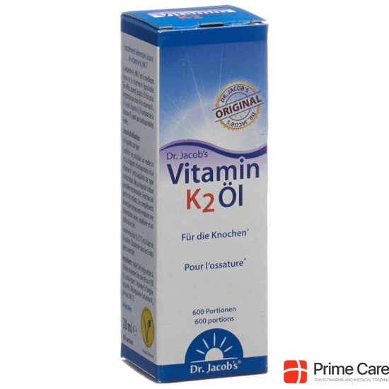 Dr. Jacob's Vitamin K2 Öl Flasche 20ml buy online