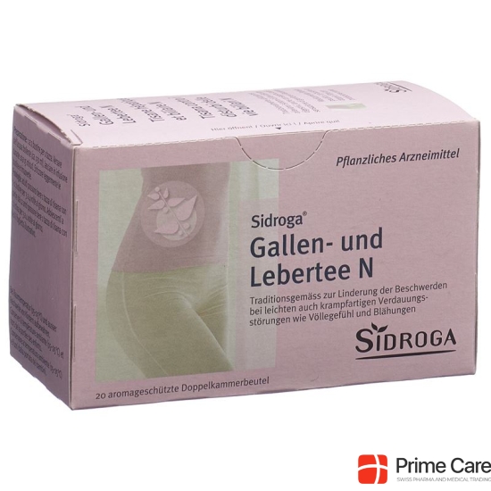 Sidroga Gallen- und Lebertee N Beutel 20 Stück buy online