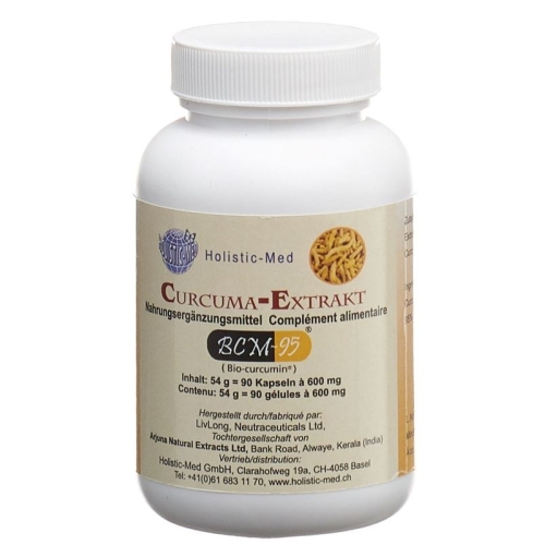 Holistic Med Curcuma-Extrakt 500mg Vegikap 90 Stück buy online