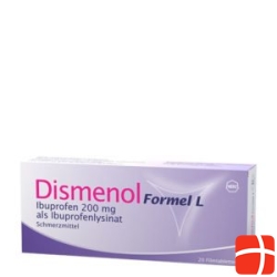 Dismenol Formel L 200mg 20 Filmtabletten