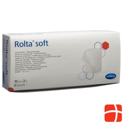 Rolta Soft Wattebinde 10cmx3m Synthetisch 6 Stück