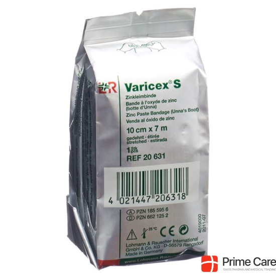 Varicex S Zinkleimbinde 10cm x 7m buy online