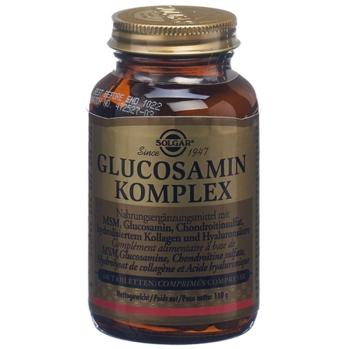 Solgar Glucosamin Komplex Tabletten Flasche 60 Stück buy online