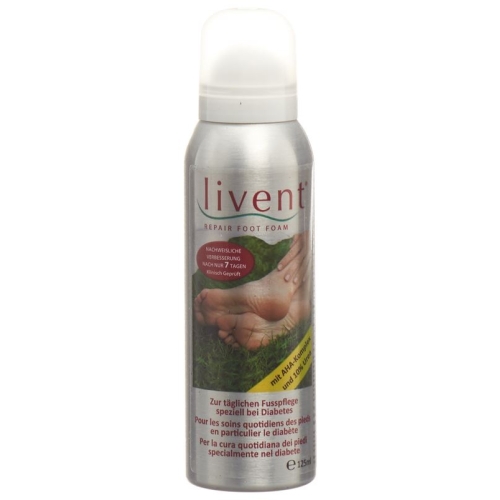 Livent Fusspflege Schaum Spray 125ml buy online