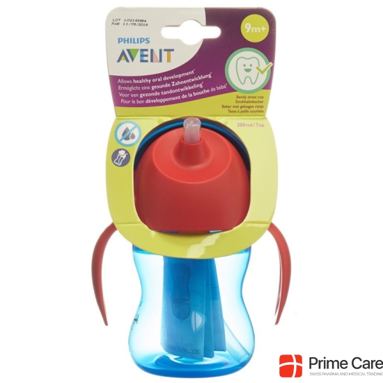 Avent Philips Straw Cup 200ml Boy Blue buy online